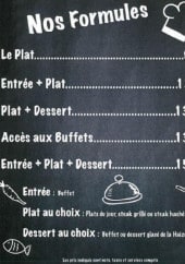 Menu L'Accueil - Exemple de menu