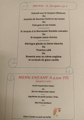 Menu L Estran - La carte