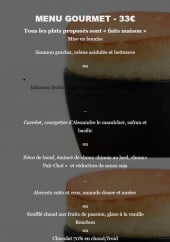 Menu Le bréard - Le menu gourmet