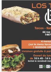 Menu Los Tacos - Carte et menu Los Tacos
Troarn