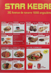Menu Star Kebab - Les menus