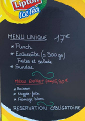 Menu Snack L'impérial - Les menus