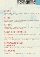 Menu La Bigoudène - Les spécialités 