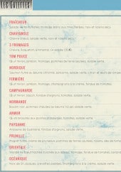 Menu La Bigoudène - Les galettes 