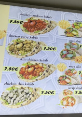 Menu Allo Chicken - Les menus