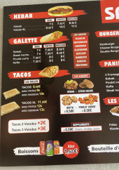 Menu Saray - La carte