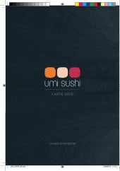 Menu Umi Sushi - Carte et menu Umi Sushi Ajaccio