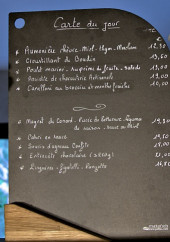 Menu Les deux sorru - carte du jour
