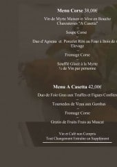 Menu A Caseta - Les menus