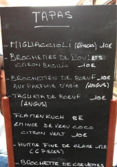 Menu A Stretta - Exemple de menu
