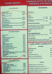 Menu U Pili Pili - Les crêpes, les boissons, les vins ...