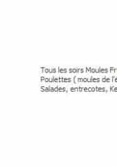 Menu P'resto chez Fred - Informations sur le menu 