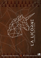 Menu La Licorne - Couverture