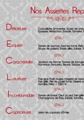 Menu Le Déclic - Assiettes repas