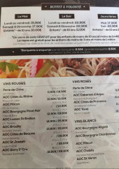 Menu Royal Buffet - Buffet à volonté et vins