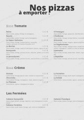 Menu L'Aqueduc - Les pizzas