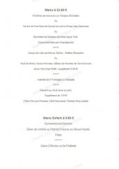 Menu Chez Vincent - Les menus suite