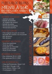 Menu Attila - Les entrées, les plats, les desserts, les boissons...