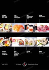 Menu Au temps Sushi - Les informations sur les produits 