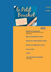 Menu Le Petit Bouchot - A emporter