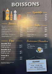 Menu Delfine kebab - Les boissons