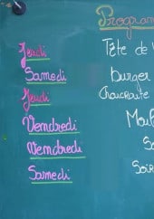 Menu Au Bistrot D'Autrefois - Un exemple de plats de la semaine