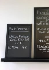 Menu Le Bistro d'en Face - Exemple de menu