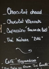 Menu Café du marché - Exemple de menu