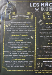 Menu Les Machicoulis - La carte