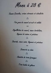 Menu Au fil des saisons - Menu à 28€