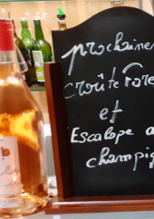 Menu Auberge du Troulot - exemple de menu