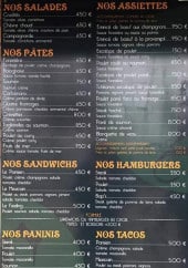 Menu Le Feeling - Les salades, pâtes, sandwiches,...