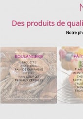 Menu Autant de Pains - Les produits