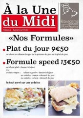 Menu La ravioline - Les formules 