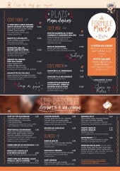 Menu Le Sagittaire - les plats , formules,...