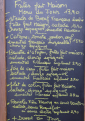 Menu Breysse Franck Hubert - Exemple de menu