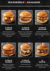 Menu King Marcel - Les burgers