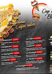 Menu Crep's & Burger - Les crêpes