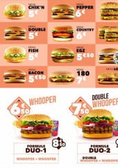Menu Mac Tacos - Les burgers, tacos, sandwiches...