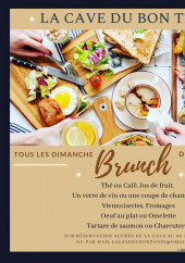 Menu La Cave du Bon Tanin - Le brunch