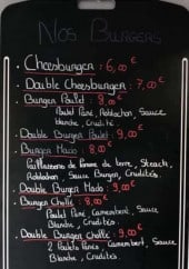 Menu À ma façon - Les burgers