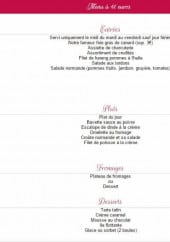 Menu Le Florida - Le menu à 11€