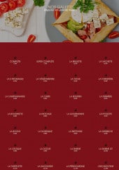 Menu La Crêpe dans le Bec - Galettes