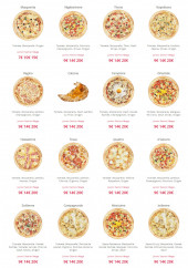 Menu Napoli Pizza - Les pizzas