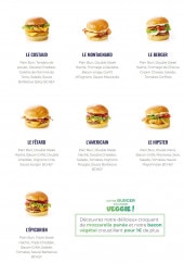 Menu B Chef - Menu burgers