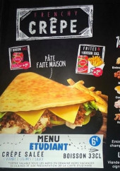 Menu Frenchy Tacos&Crêpe - Crêpe personnalisé
