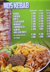 Menu Le Pacha Kebab - Les kebab
