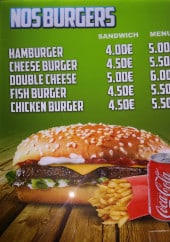 Menu Le Pacha Kebab - Les burgers