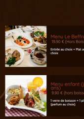 Menu Ô Saveurs d'ici et d'ailleurs - Menu du soir