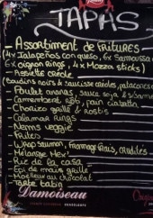 Menu Le Café Local - L'ardoise